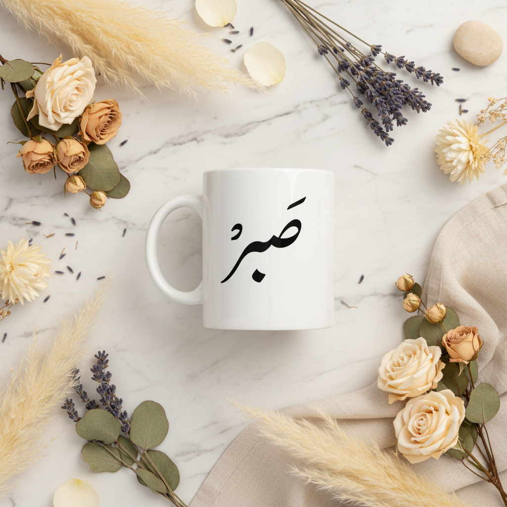 Arabic Patience Mug — كوب صبر العربي