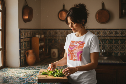 Women T-Shirt - ماما الحب