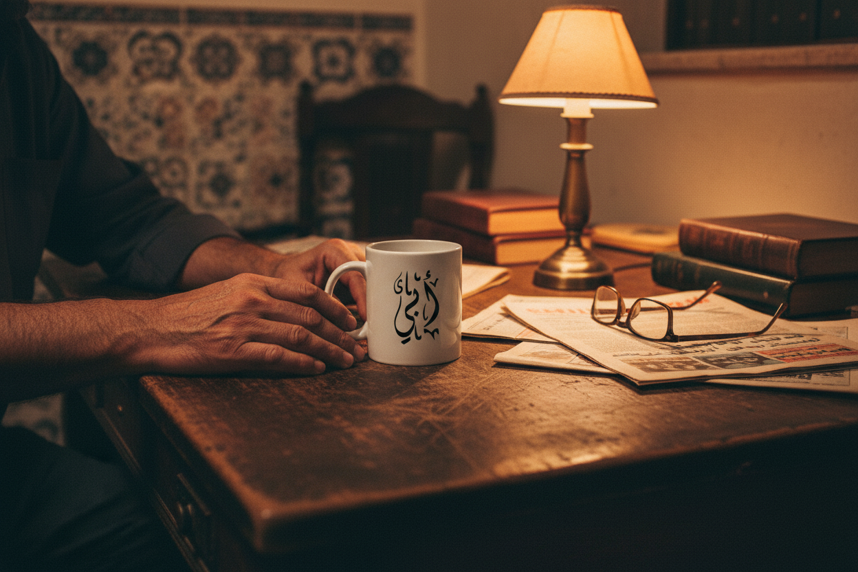 The Man Who Carried It All in Silence - أبي