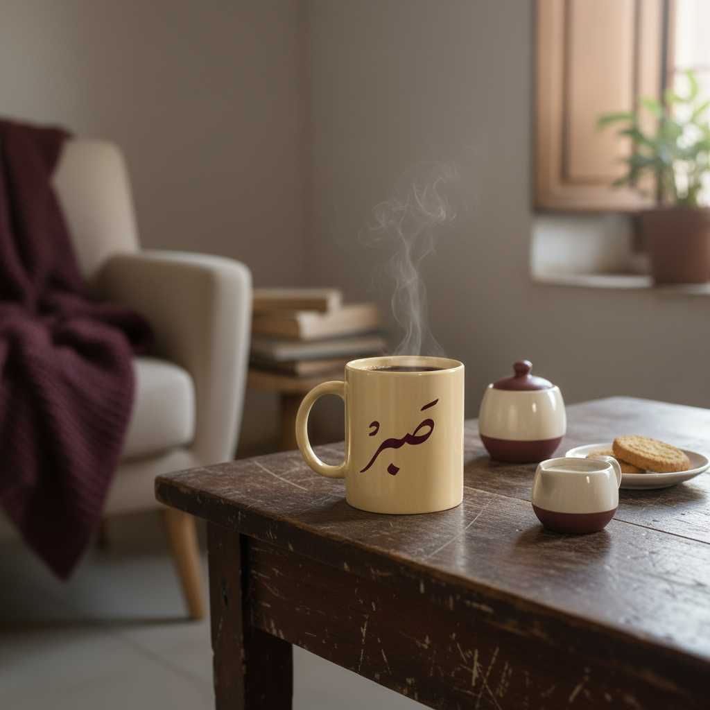 Arabic Patience Mug — كوب صبر العربي