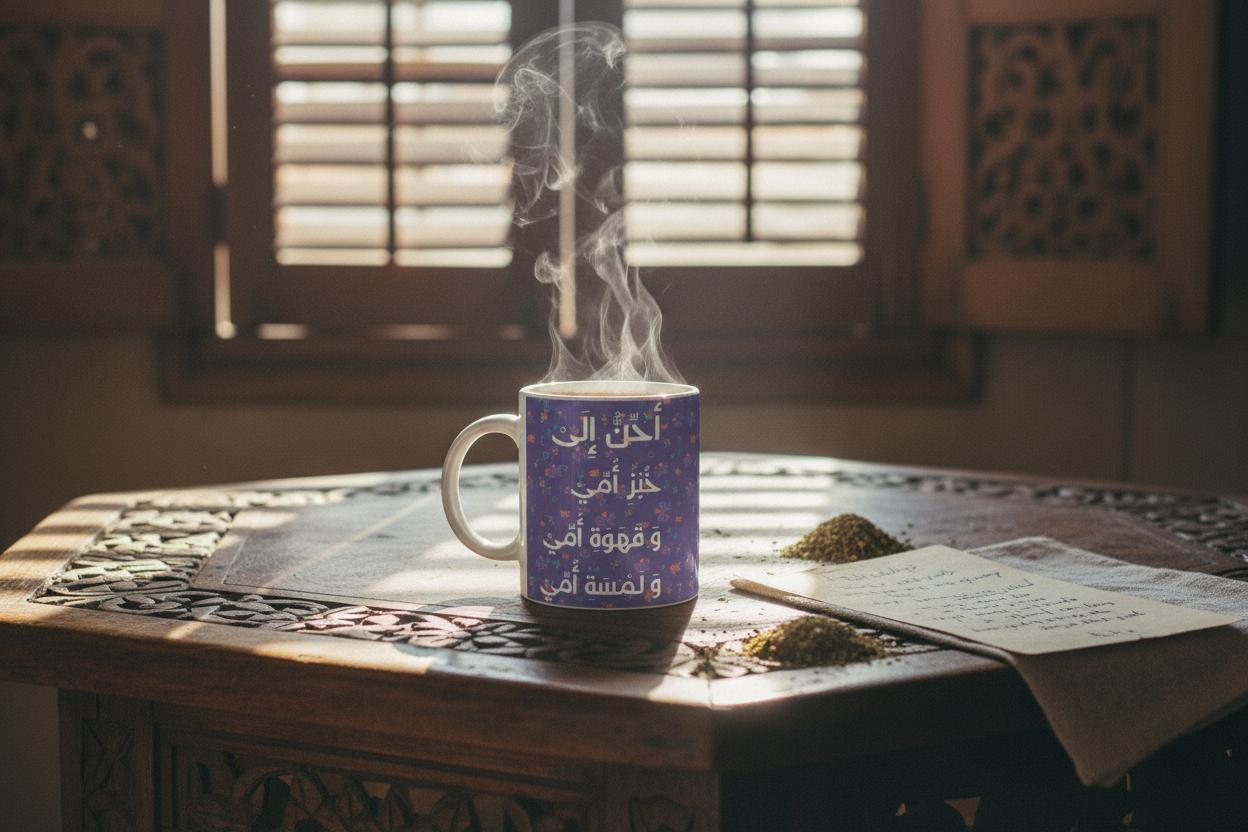 Her Coffee Tasted Like Home - قهوة أمي