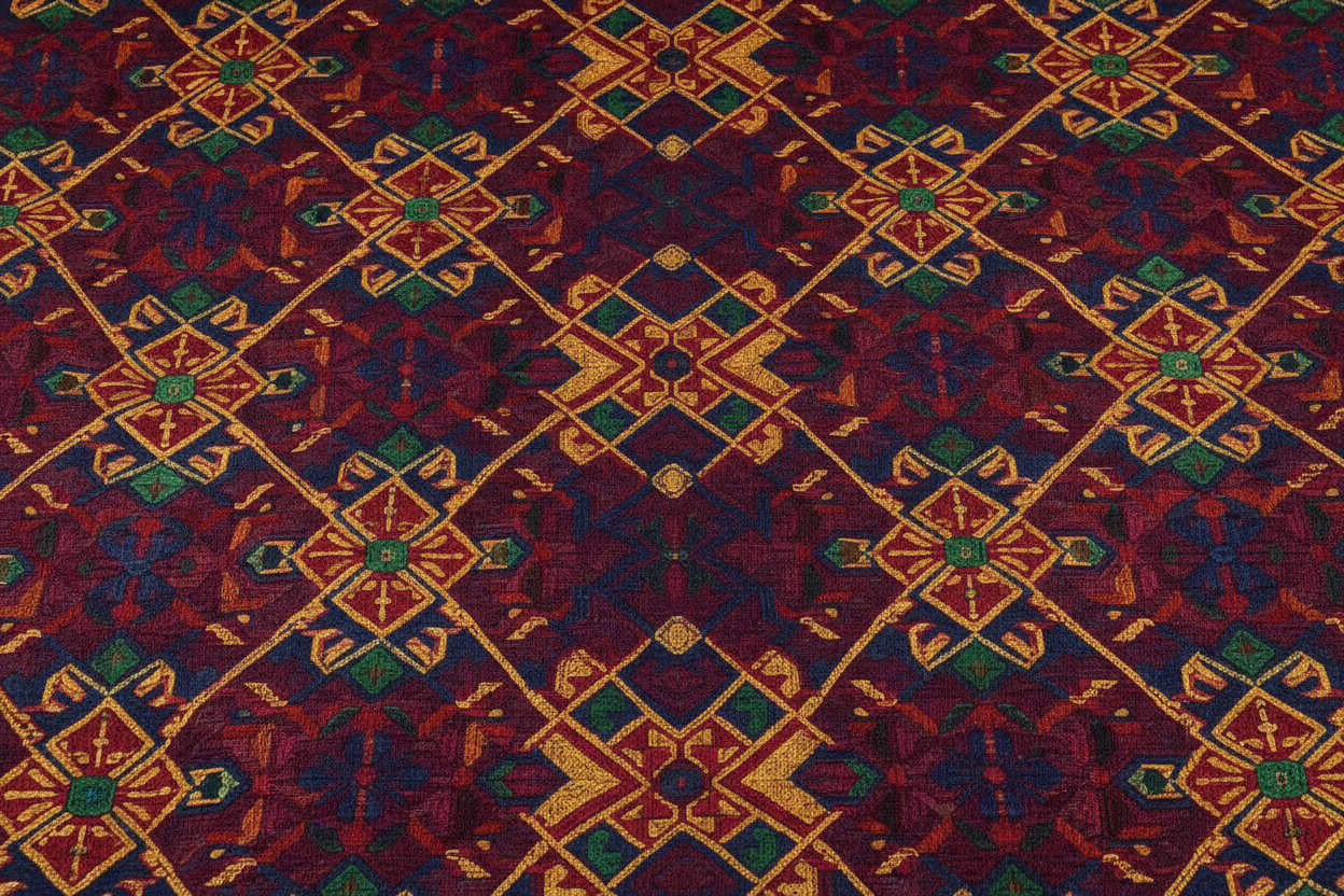 Syrian embroidery background